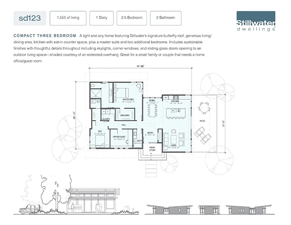 Stillwater Dwellings SD -123 Floor Plans