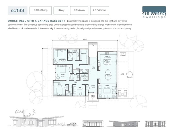 Browse Our Popular Modular Manufactured Home Floor Plans - Stillwater Dwellings SD-133 Floorplan